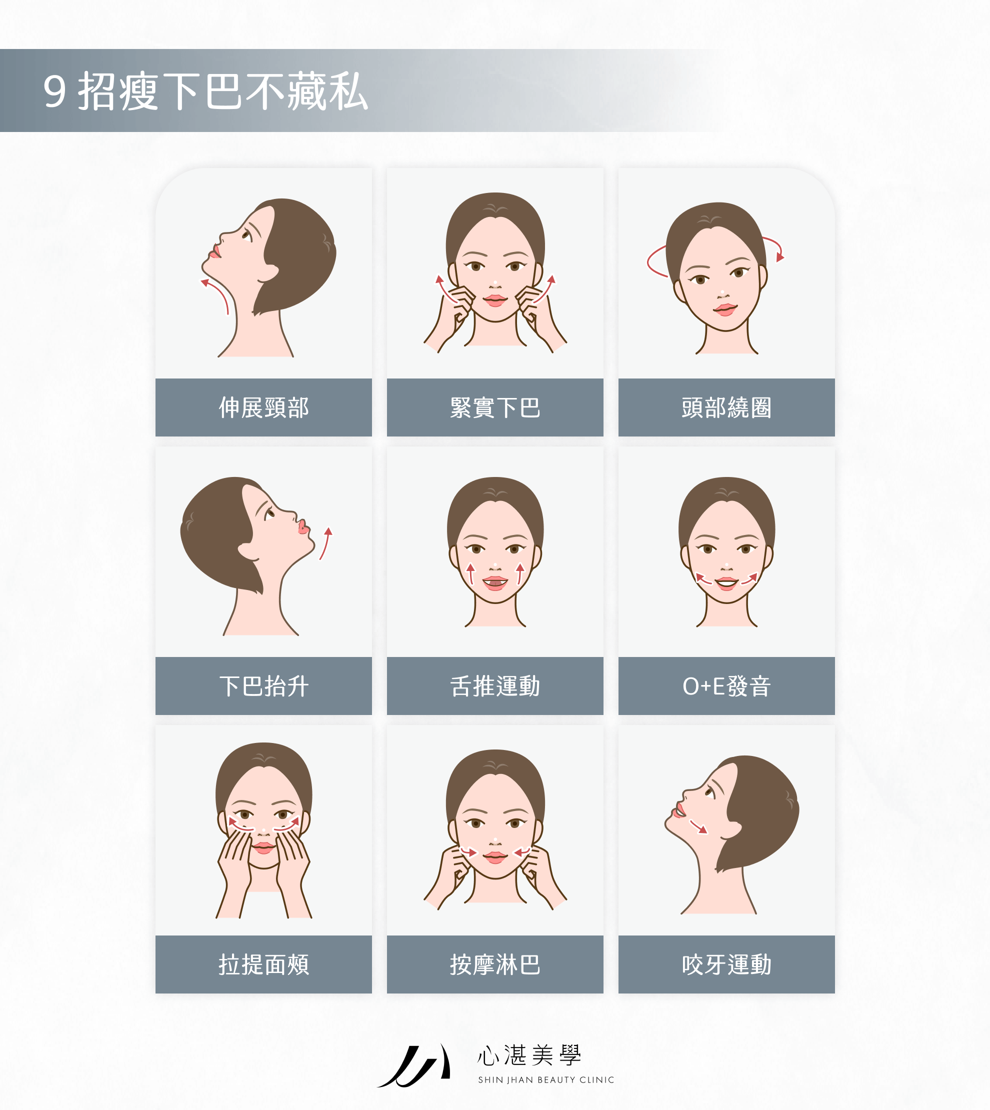 9招瘦下巴不藏私