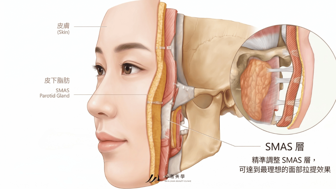 臉部筋膜SMAS層次